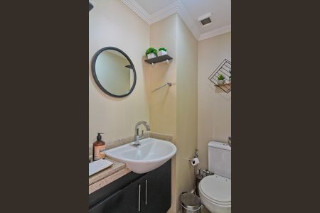 Lavabo de apartamento à venda com 3 quartos, 123m² em Santana, São Paulo