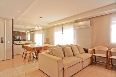Apartamento à venda com 123m², 3 quartos e 2 vagas Apartamento à venda com 123m², 3 quartos e 2 vagasSala