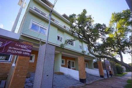 Fachada do condomínio  de casa de condomínio à venda com 4 quartos, 300m² em Vila Assunção, Porto Alegre