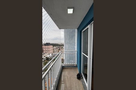 Sala - Sala de Jantar Varanda de apartamento à venda com 2 quartos, 56m² em Jardim Cristiane, Santo André