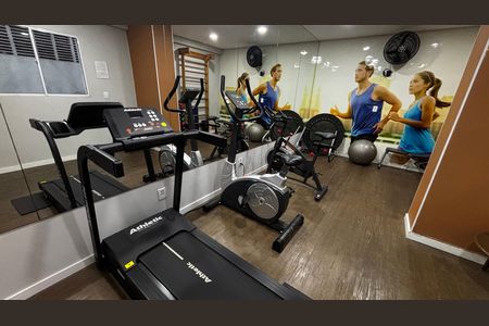 Academia de apartamento à venda com 2 quartos, 56m² em Jardim Cristiane, Santo André