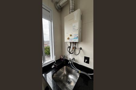 Cozinha - Area de Serviço de apartamento à venda com 2 quartos, 56m² em Jardim Cristiane, Santo André