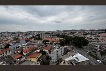 Quarto 1 Vista de apartamento à venda com 2 quartos, 56m² em Jardim Cristiane, Santo André