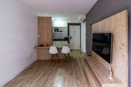 Sala de apartamento para alugar com 1 quarto, 38m² em Vila Castelo, São Paulo