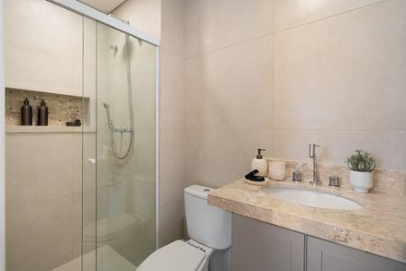 Apartamento à venda com 76m², 2 quartos e 2 vagas Apartamento à venda com 76m², 2 quartos e 2 vagasBanheiro