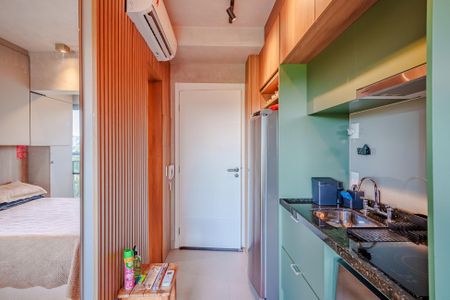Studio para alugar com 24m², 1 quarto e sem vagaCozinha