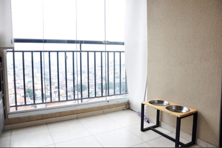 Apartamento à venda com 56m², 1 quarto e 1 vaga Apartamento à venda com 56m², 1 quarto e 1 vagaDetalhe - Varanda da Sala de Jantar