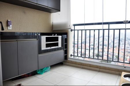 Apartamento à venda com 56m², 1 quarto e 1 vaga Apartamento à venda com 56m², 1 quarto e 1 vagaDetalhe - Varanda da Sala de Jantar