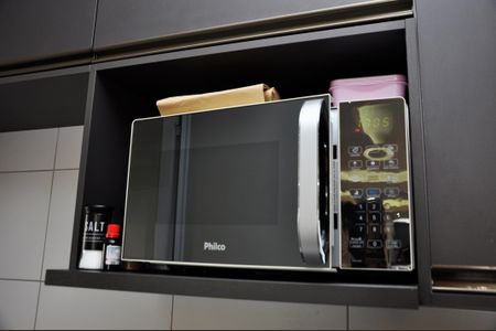 Apartamento à venda com 56m², 1 quarto e 1 vaga Apartamento à venda com 56m², 1 quarto e 1 vagaDetalhe - Cozinha Americana