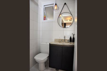 Apartamento à venda com 56m², 1 quarto e 1 vaga Apartamento à venda com 56m², 1 quarto e 1 vagaDetalhe - Banheiro Social