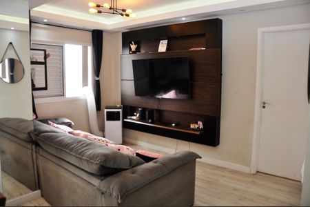 Detalhe - Sala de apartamento à venda com 1 quarto, 56m² em Vila Bonilha Nova, São Paulo