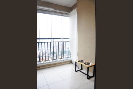 Apartamento à venda com 56m², 1 quarto e 1 vaga Apartamento à venda com 56m², 1 quarto e 1 vagaDetalhe - Varanda da Sala de Jantar
