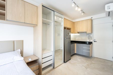 Studio para alugar com 25m², 1 quarto e sem vagaQuarto