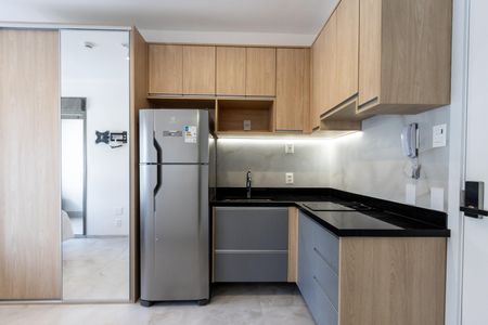 Studio para alugar com 25m², 1 quarto e sem vagaCozinha