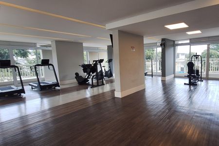 Apartamento para alugar com 37m², 1 quarto e 1 vaga Apartamento para alugar com 37m², 1 quarto e 1 vagaAcademia