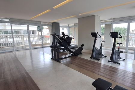 Apartamento para alugar com 37m², 1 quarto e 1 vaga Apartamento para alugar com 37m², 1 quarto e 1 vagaAcademia