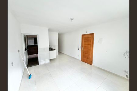 Sala/Cozinha de apartamento para alugar com 1 quarto, 45m² em Carandiru, São Paulo