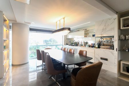Varanda Gourmet de apartamento à venda com 4 quartos, 242m² em Chácara Santo Antônio (zona Leste), São Paulo