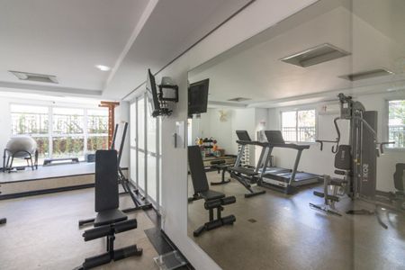 Apartamento à venda com 119m², 2 quartos e 2 vagas Apartamento à venda com 119m², 2 quartos e 2 vagasÁrea comum - Academia