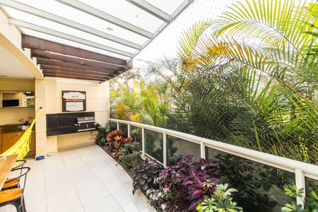 Varanda gourmet de apartamento à venda com 2 quartos, 140m² em Tamboré, Santana de Parnaíba