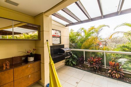 Varanda gourmet de apartamento à venda com 2 quartos, 140m² em Tamboré, Santana de Parnaíba