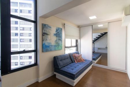 Sala de apartamento para alugar com 1 quarto, 95m² em Cambuí, Campinas