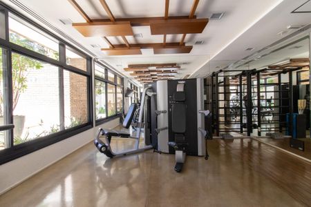 Apartamento à venda com 95m², 1 quarto e 2 vagas Apartamento à venda com 95m², 1 quarto e 2 vagasÁrea comum - Academia