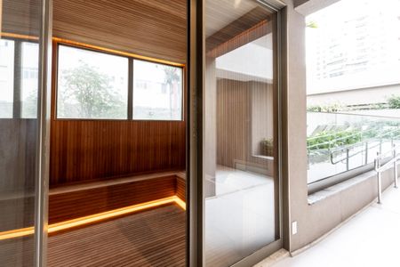 Studio para alugar com 25m², 1 quarto e sem vagaSauna