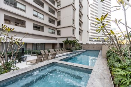 Studio para alugar com 25m², 1 quarto e sem vagaPiscina
