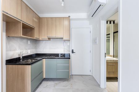 Studio para alugar com 25m², 1 quarto e sem vagaCozinha