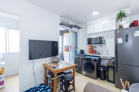 Sala de apartamento à venda com 1 quarto, 30m² em Vila Pereira Barreto, São Paulo