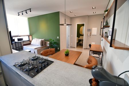 Apartamento à venda com 46m², 1 quarto e 1 vagaCozinha