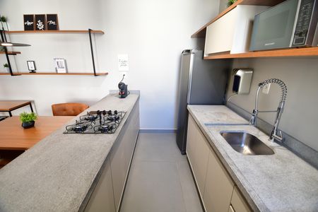 Apartamento à venda com 46m², 1 quarto e 1 vagaCozinha