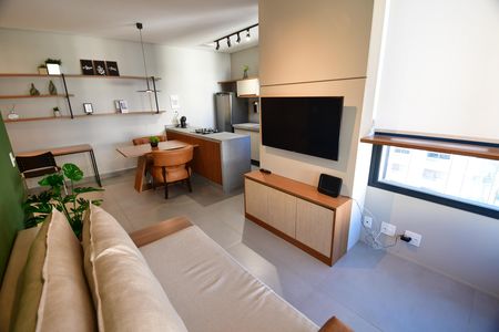 Apartamento à venda com 46m², 1 quarto e 1 vagaSala