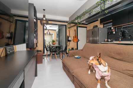 Sala de apartamento à venda com 2 quartos, 120m² em Várzea da Barra Funda, São Paulo