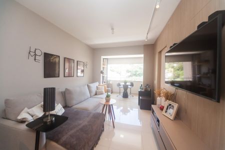 Sala de TV de apartamento à venda com 2 quartos, 65m² em Buritis, Belo Horizonte