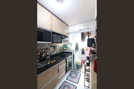 Cozinha  de apartamento para alugar com 2 quartos, 49m² em Planalto, São Bernardo do Campo