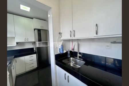 Cozinha de apartamento para alugar com 1 quarto, 47m² em Funcionários, Belo Horizonte