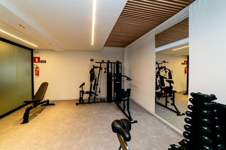 Área comum - Academia de apartamento à venda com 3 quartos, 90m² em Luxemburgo, Belo Horizonte