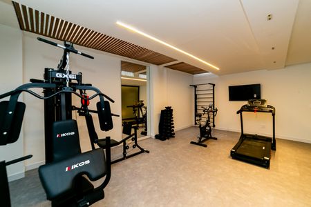 Área comum - Academia de apartamento à venda com 3 quartos, 90m² em Luxemburgo, Belo Horizonte