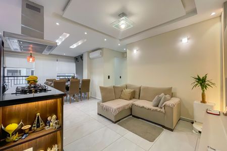 Sala de apartamento para alugar com 2 quartos, 61m² em Continental, Osasco