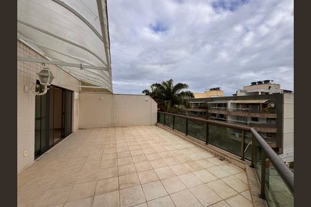 Varanda de apartamento para alugar com 3 quartos, 330m² em Recreio dos Bandeirantes, Rio de Janeiro