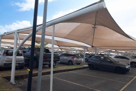 Área Comum- Vaga de Garagem livre coberta de apartamento para alugar com 2 quartos, 50m² em Palmeiras, Belo Horizonte