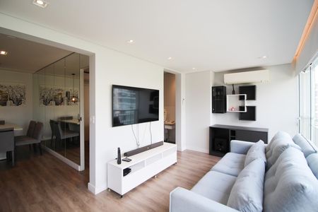 Sala de apartamento para alugar com 1 quarto, 56m² em Vila Nova Conceição, São Paulo