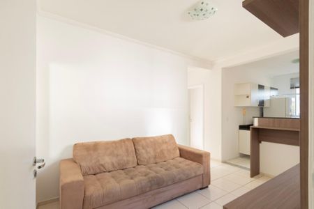 Sala  de apartamento para alugar com 2 quartos, 45m² em Alto da Boa Vista, Sorocaba