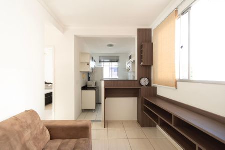 Sala  de apartamento para alugar com 2 quartos, 45m² em Alto da Boa Vista, Sorocaba