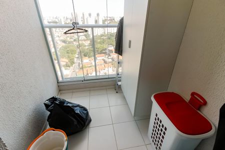 Varanda da Sala de apartamento à venda com 2 quartos, 32m² em Jardim Monte Kemel, São Paulo