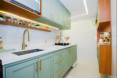 Apartamento à venda com 62m², 2 quartos e 1 vagaCozinha