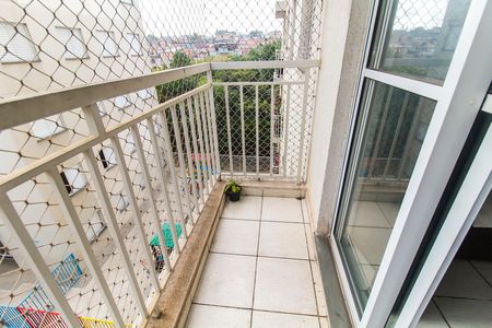 Varanda de apartamento para alugar com 2 quartos, 47m² em Vila Nova Curuca, São Paulo