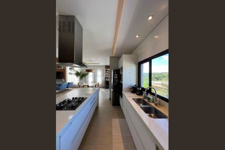 Cozinha de casa de condomínio à venda com 4 quartos, 387m² em Alphaville, Santana de Parnaíba